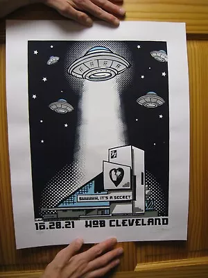 Foo Fighters Poster The Concert Cleveland Signed 33/35 • $299.99