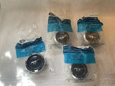 NOS 1971 1972 1973 Ford Mustang Magnum 500 Wheel Center Cap Set (4)  D1ZZ-1130-G • $425