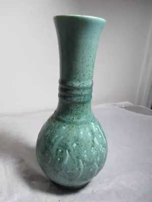 Rookwood Art Pottery 1939 Vase Green Matte Glaze Geometric Designs Shape 2989 • $150