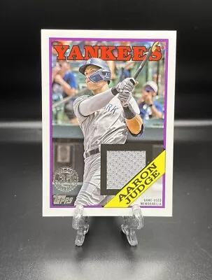 2023 Topps Series 1 1988 35th Anniversary Relic Aaron Judge 88r-aj Yankees • $0.99