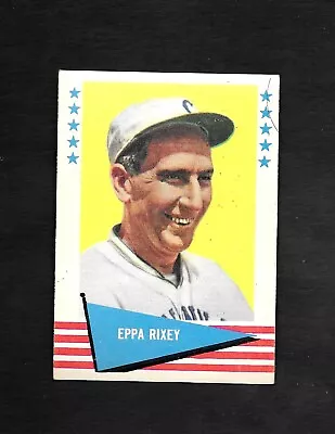 1961 Fleer #71 Eppa Rixey - Borderline Mint - 3.99 Max Shipping Cost • $0.99