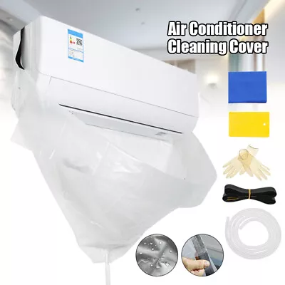$22.59 • Buy Wall Mounted Air Conditioning Cleaning Bag Split Air Conditioner Washing Cover