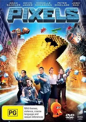 $12.99 • Buy Pixels (Adam Sandler / Kevin James) (Australia Region 4) DVD New Sealed