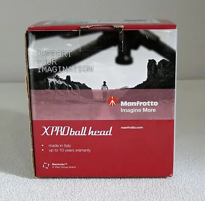 Manfrotto XPRO Magnesium Ball Head W/ 200PL-14 Quick Release Plate  --  NEW • $179.99