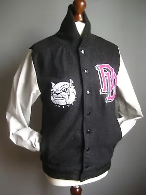 DROPDEAD VARSITY JACKET BOMBER UK 8 Bulldog UK 8 10 Girls 13 14 15 • $61.65