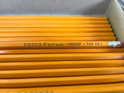 Vtg  Pack Of 36 Venus Pen & Pencil Co. Forum No.2 & 3 Original Box • $12.99