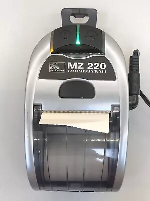 Zebra MZ 220 Mobile Point Of Sale Thermal Receipt Printer BLUETOOTH + Adapter • $37.15