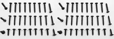 60 Black Restoration Screws For Classic Vehicles! For Paige Peerless Rambler Etc • $16.95