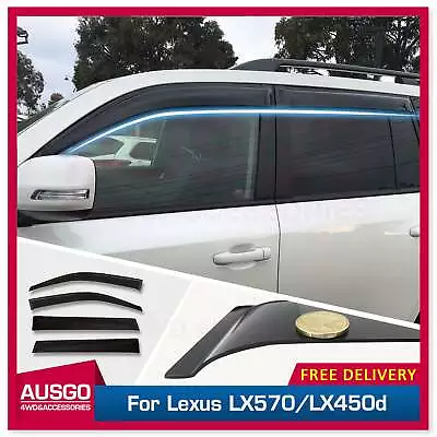 AUSGO Weather Shields For Lexus LX570 / LX450d 2008-Onwards Weathershields • $65.31