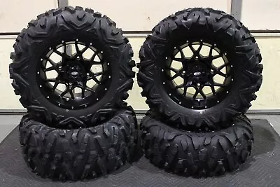 Polaris Ranger 500 26  Bighorn Radial Atv Tire 14  Hurricane Wheel Kit Pol3ca • $1399.91