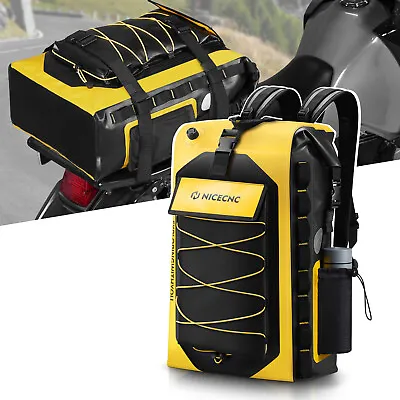 40L Waterproof Motorcycle Backpack Luggage Motorbike Helmet Riding Storage Bag • $71.24