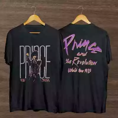 Vintage 1985 Prince And The Revolution Purple Rain World Tour Shirt • $18.99