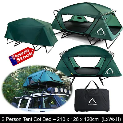 $299 • Buy LEZGO 2 Person Camping Tent Waterproof Hiking Camping Off-ground Raised Tent