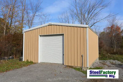 Steel Factory Mfg 25x55x8 Metal Beam Frame Garage Building Kit FACTORY DIRECT • $17599