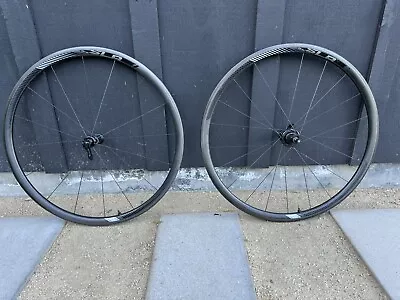 Giant SLR 1 Carbon Wheelset Rim Brake Shimano 11 Speed Tubeless Ready • $500