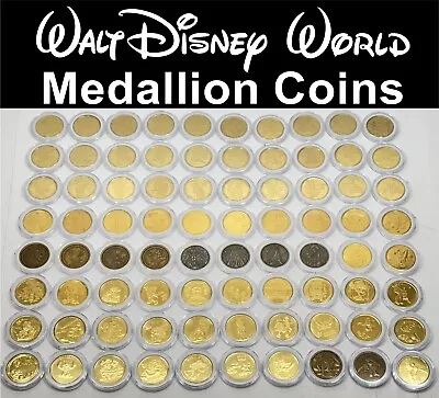 2024 Walt Disney World Medallion Coins Gold Bronze Pick Ones You Want • $9.89