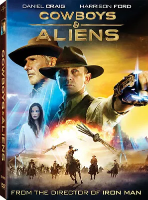 Cowboys And Aliens DVD 2011 Daniel Craig Harrison Ford UFO FreeShip Invasion  • $6.19