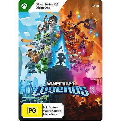 Minecraft Legends Standard Deluxe Edition XBOX Series X|S ONE GAME BRAND NEW • $47.99