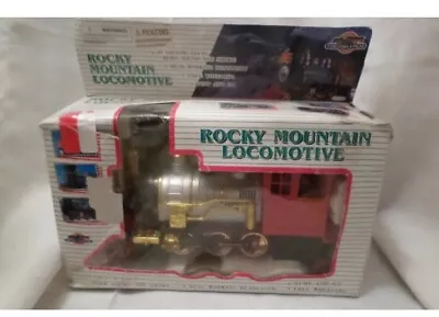 ROCKY MOUNTAIN LOCOMOTIVE WITH HORN SOUND AND SMOKE  Toy Train Vintage Collector • £5