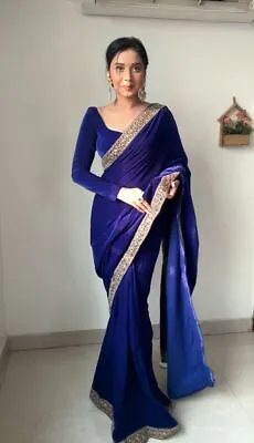 Ready To Wear Sari 1 Minute Sari Saree Indian Wear Wedding Wear Designer Saree35 • £46.57