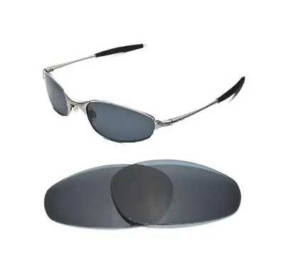 New Polarized Black Replacement Lens For Oakley Vintage C-wire Sunglasses • $29.76