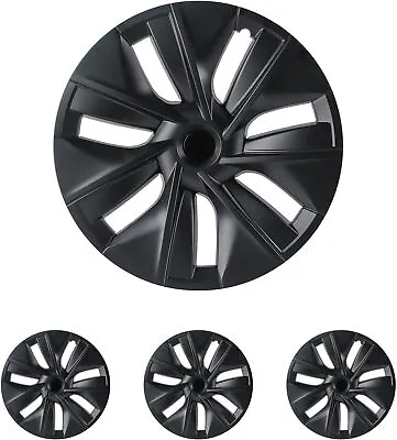 Hubcaps For Tesla Model Y Storm Wheel Rim Cover 4PCS 19inch Full Cover Hubcaps • $62.99