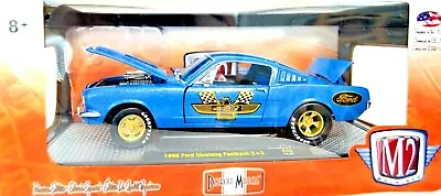 427 Mustang 1966 Ford Fastback 2+2 Metallic Blue Blower W/ Supercharger Slicks • $31