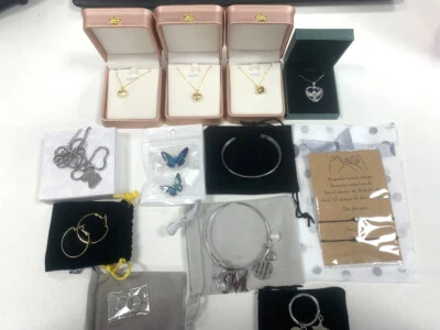 £15 • Buy Mixed Bundle Job Lot Sterling Silver- 925 Jewellery Mix & Fashion Jewellery