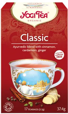 £5.49 • Buy Yogi Tea Classic Blend Of Ginger Cardamom Cinnamon Cloves. Various Quantities