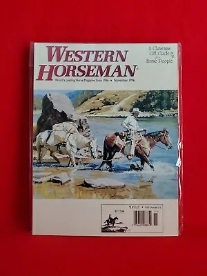 Western Horseman November 1996 Magazine Fred Fellows Cover • $2.77