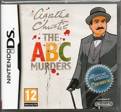 £6.99 • Buy AGATHA CHRISTIE: THE ABC MURDERS GAME DS DSi Lite ~ NEW / SEALED