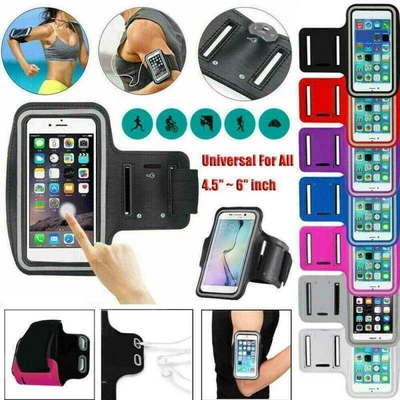 $14.29 • Buy Armband Holder Arm Band Case Gym Running Pouch Exercise Bag For Samsung Apple