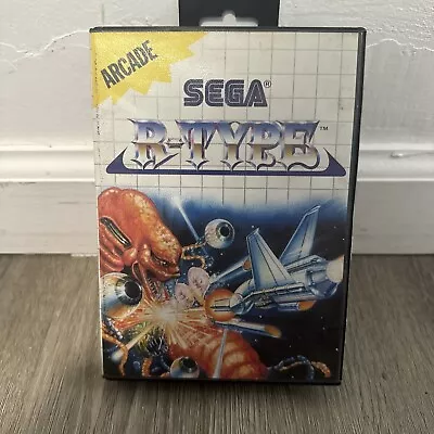 R-Type (Sega Master System 1988) Complete With Manual. • $40