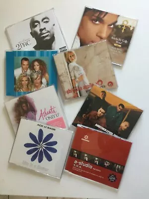 £5 • Buy Job Lot 8 CD Singles Including Prince, 2 Pac, Christina Aguilera, Ace Of Base