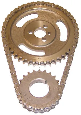 $45.37 • Buy Gm Sbc V8 Chevy 5.7 283 327 350 383 400 Hd Cloyes Double Roller Timing Chain Set