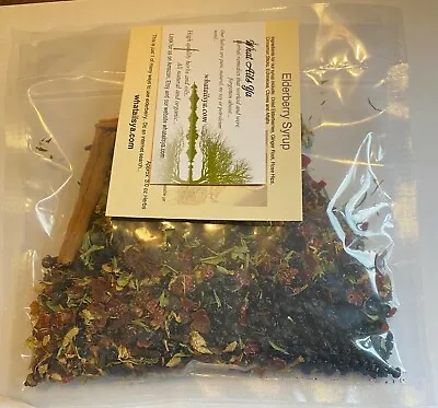 $12.50 • Buy ElderBerry Syrup Kit -Bag Of Herbs  Sealed - Elderberries, Ginger Root, Rose Hip