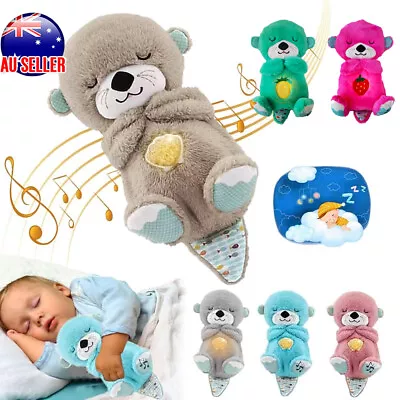 Fisher-Price Soothe 'N Snuggle Otter Portable Plush Baby Toy With Music Sounds • $19.99