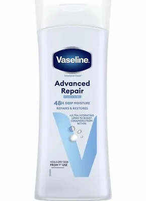 Vaseline Intensive Care Advanced Repair Body Lotion  48 Hour Deep Moisture 400ml • £3.51