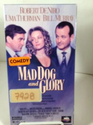 VHS Tape – Mad Dog And Glory Uma Thurman Bill Murray • $1.58