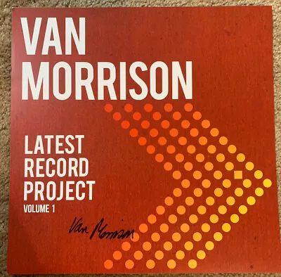 Van Morrison Latest Record Project￼ Promo LP Record  Flat 12x12 Poster  READ • $9.99