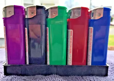 Electronic Disposable Lighters Adjustable Flame (50) Display • $6