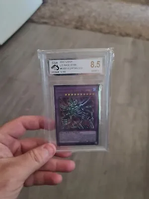 Yu-Gi-Oh Egyptian God Slime Ultra Rare LED7-EN001 CGA Graded 8.5 Mint • $100