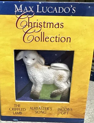 Christmas Collection Max Lucado HC 1998 Preowned Lamb Ornament & Book Set • $6