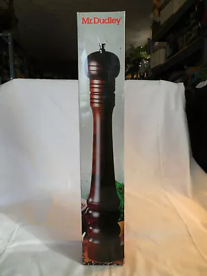 Mr Dudley Liberty #617 Tall Wood Peppermill Grinder 18  New Old Stock • $45.60