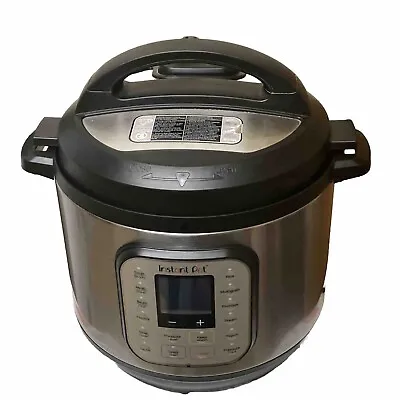 Instant Pot Duo 8 Quart Electric Pressure Cooker Stainless Steel Works Well! • $65