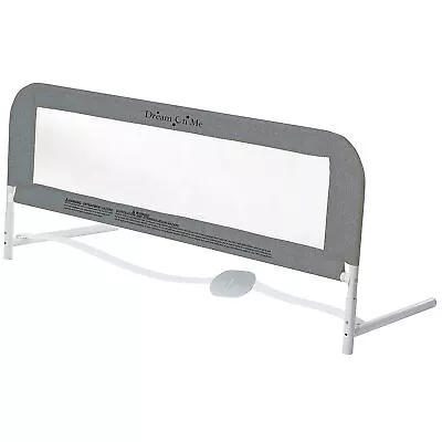 Dream On Me Hide Away Safety Bed Rail For Kids Baby Security Mesh Grey • $28.97