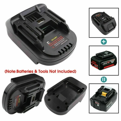 $22.99 • Buy Battery Adapter Convert For Bosch 18V Li-ion To Makita 18V Cordless Power Tools