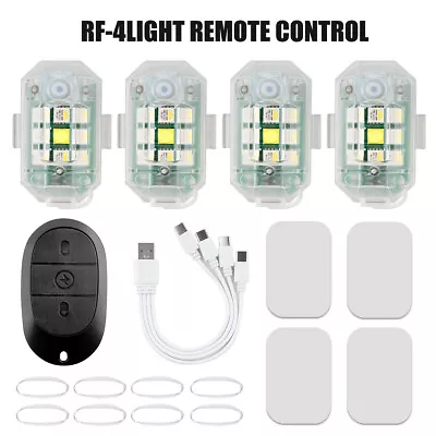 High Brightness Wireless LED Strobe Light 7 Colors Rechargeable Flashing Lights • $22.04