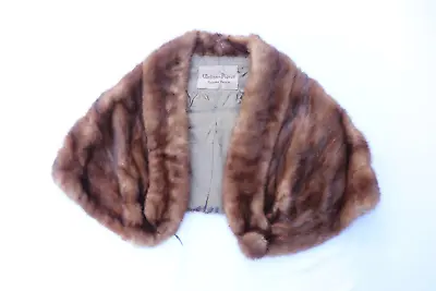 VTG Mink Fur Coat Wrap Shrug (rcp) • $29.40