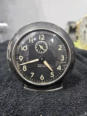 Vintage Westclox Baby Ben Luminous Style 6 Alarm Clock - WORKS • $8.50